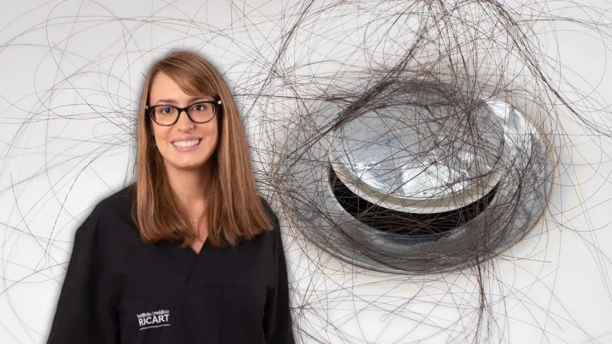 Identifica los primeros signos de alopecia según la dermatóloga Alba Gómez