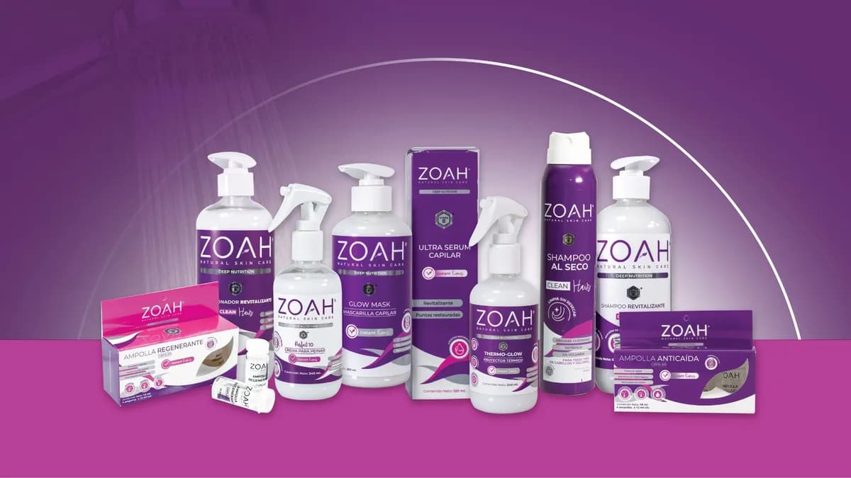 ZOAH lanza una innovadora línea de cuidado capilar basada en la dermocosmética