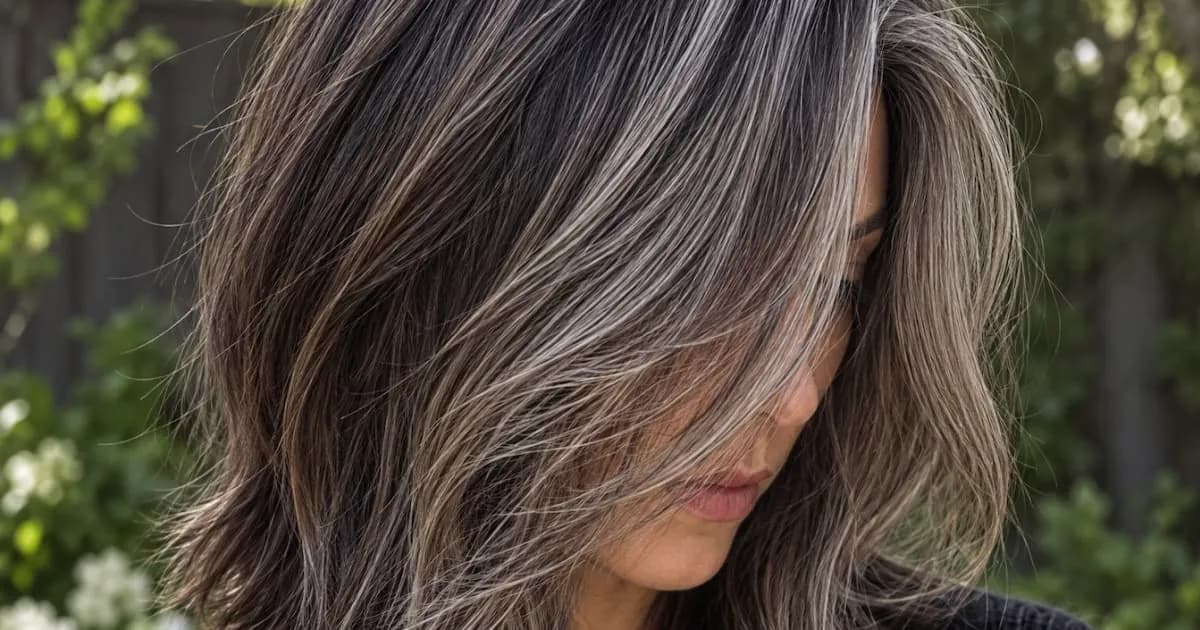 De la cobertura de canas al difuminado: el color de pelo satinado en tendencia