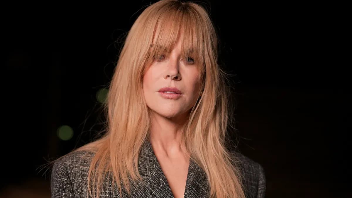 El flequillo largo de Nicole Kidman: una opción ideal para disimular la pérdida de cabello