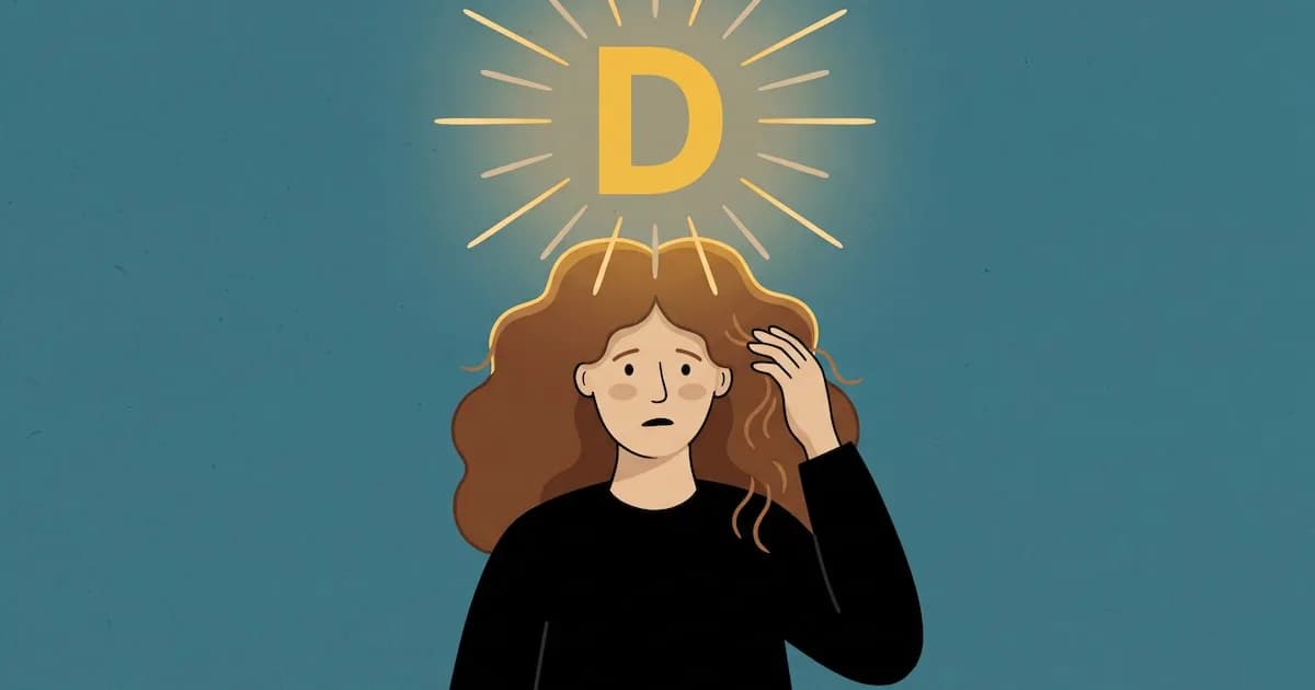 La relación entre la vitamina D y la caída del cabello