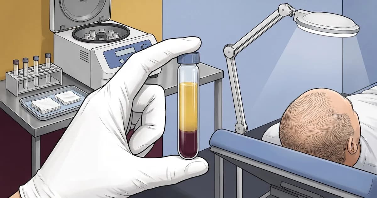Efectividad del plasma rico en plaquetas en la caída del cabello