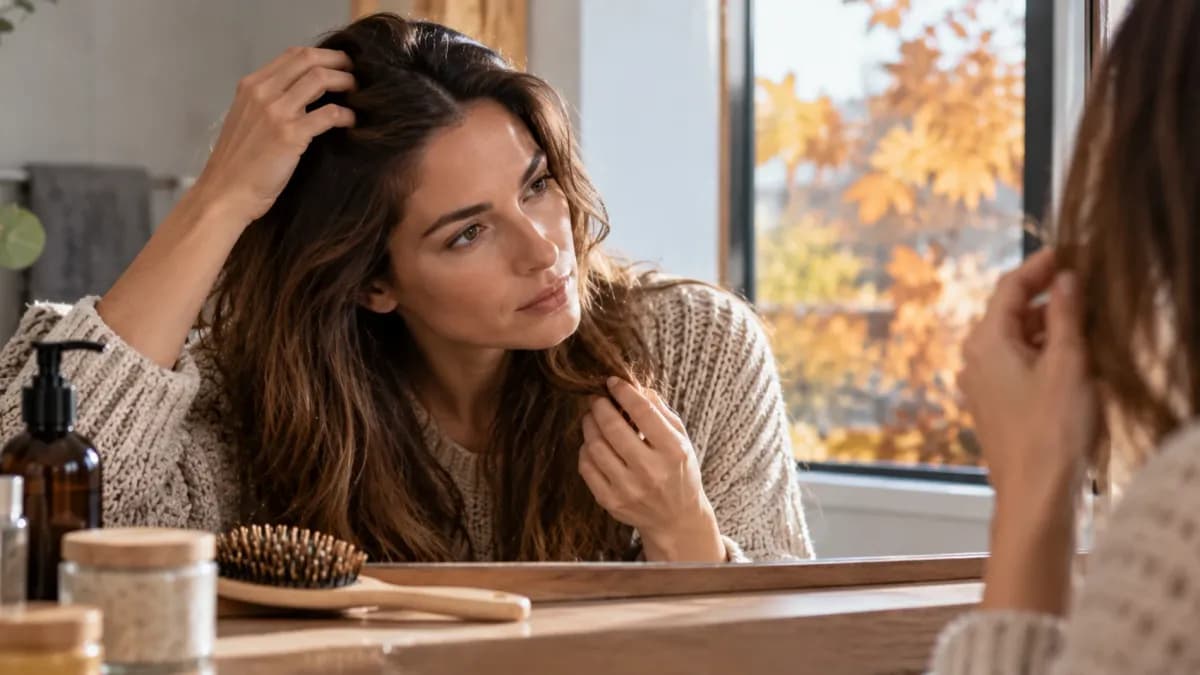 La caída del cabello en otoño: vitaminas y nutrientes esenciales