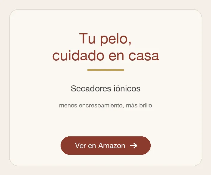 Tu pelo, cuidado en casa: Secadores iónicos, menos encrespamiento, más brillo. Ver en Amazon