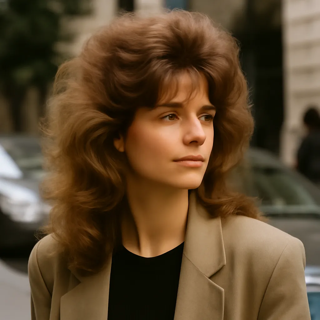 Tendencias de cabello para otoño: volumen y capas al estilo de los 80