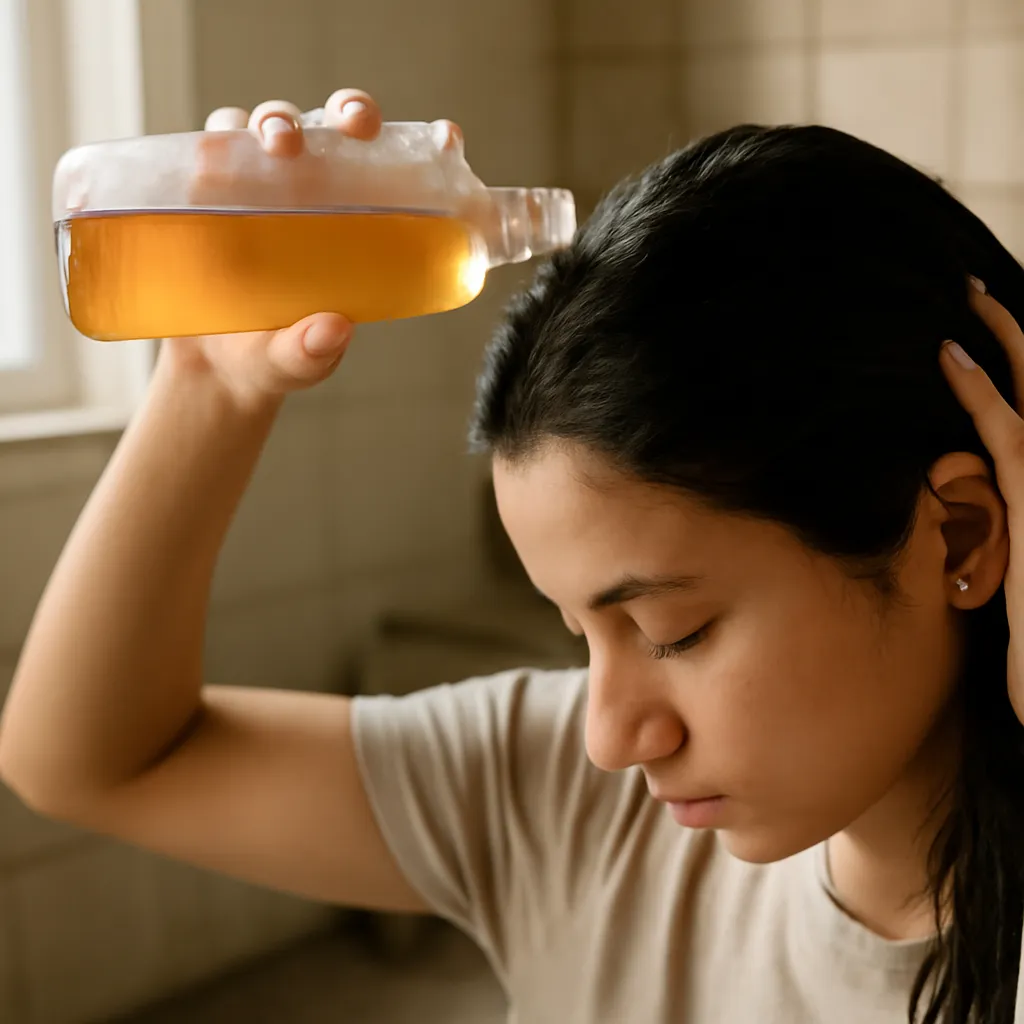 Uso del vinagre en el cuidado del cabello: recomendaciones de expertos
